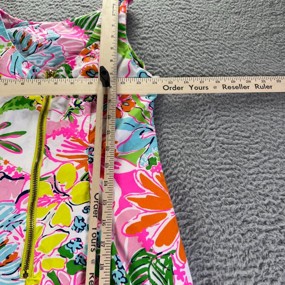 Lilly Pulitzer Shift Dress 2 Pink Nosey Posey Floral Target 20th Anniversary - Picture 4 of 8